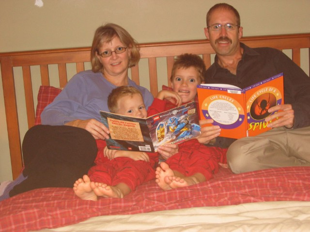 Jane & Scott, With Their Boys