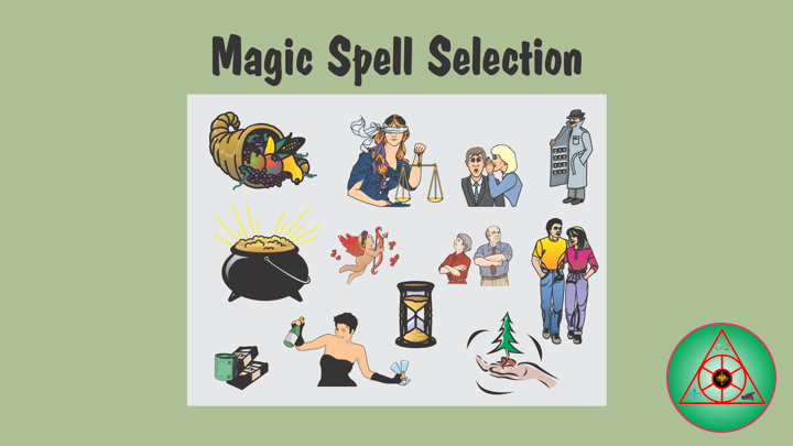 Magic Spell Selection