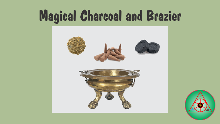 Magical Charcoal and Brazier