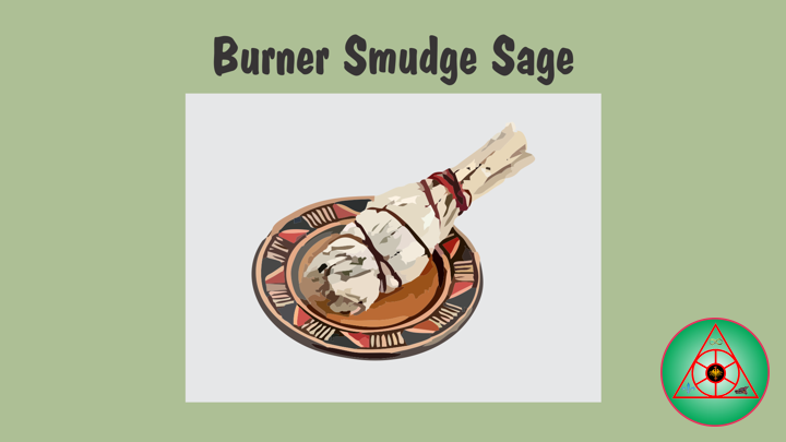 Burner Smudge Sage