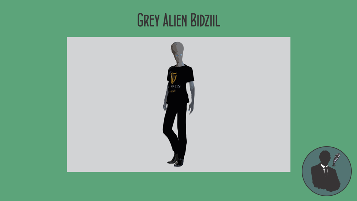 Grey Alien Bidziil